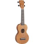Mahalo ms1 - tbr - ukulélé soprano slim naturel satin + housse Mahalo ms1 - tbr - ukulélé soprano slim naturel satin + housse