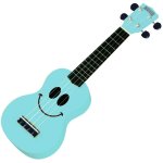 Mahalo u - smile - lbu - ukulele smiley bleu + housse Mahalo u - smile - lbu - ukulele smiley bleu + housse