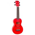 Mahalo u - smile - rd - ukulele smiley rouge + housse Mahalo u - smile - rd - ukulele smiley rouge + housse