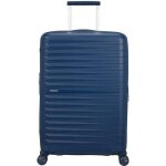 Maleta mediana american tourister fastforward spinner expansible 68cm - 68x46x30cm - 4 ruedas - azul ...