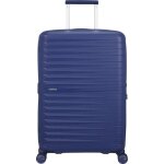 Maleta mediana american tourister fastforward spinner expansible 68cm - 68x46x30cm - 4 ruedas - prpura ...
