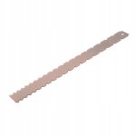 Manche de guitare en acier durable avec bord droit festonn et double echelle en cuivre