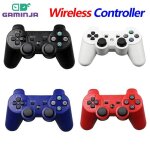 Manette de jeu sans fil bluetooth pour play station 3, console de manette, prise en charge du contrôleur ... Manette de jeu sans fil bluetooth pour play station 3, console de manette, prise en charge du contrôleur ...