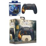 Manette ps4 bluetooth harry potter hogwarts legacy vivet dor lumineuse 3. 5 jack + casque pro - uc40 ...