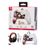 Manette switch filaire nintendo zelda hero's ascent officielle + casque gamer pro h3 rouge spirit of ... Manette switch filaire nintendo zelda hero's ascent officielle + casque gamer pro h3 rouge spirit of ...