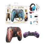 Manette switch nintendo patronus harry potter lumineuse - manette switch / pc sans fil rgb + casque switch ...