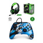 Manette xbox one - s - x - pc camouflage bleu métal edition officielle + casque gamer pro h3 spirit of ... Manette xbox one - s - x - pc camouflage bleu métal edition officielle + casque gamer pro h3 spirit of ...