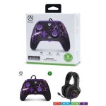 Manette xbox one - s - x - pc purple magma edition officielle + casque gamer spirit of gamer h50bk Manette xbox one - s - x - pc purple magma edition officielle + casque gamer spirit of gamer h50bk