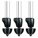 Manfrotto - 116spk3 - embout caoutchouc avec pointe retractable pour trepied 190cxpro4 ou trepieds a ...