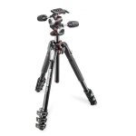 Manfrotto 190 alu 4 segmente stativ - set mk190xpro4 - 3w