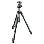 Manfrotto 290 xtra kit tr�pied 3 sections aluminium + rotule ball noir