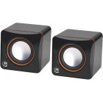 Manhattan 2600 series speaker system, small size, big sound, two speakers, stereo, usb power, output: ...
