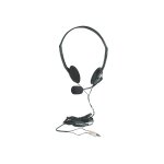 Manhattan stereo on - ear headset (3. 5mm) (clearance pricing), microphone boom, in - line volume control, ...