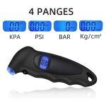 Manomtre de pression de pneu de voiture automatique tg105, testeur de pression d'air, mini porte cls ...