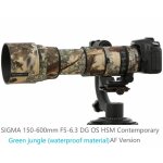 Manteau de camouflage d'objectif, housse de pluie pour sigma 150 - 600mm, dg os hsm contemporain (version ...
