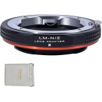 Manual lens adapter: compatible with leica m zm vm lenses and nikon z camera cases, leica m to z cameras ...