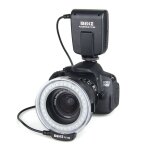 Manuel led macro ring flash video light pour canon pour nikon digital dslr camera Manuel led macro ring flash video light pour canon pour nikon digital dslr camera