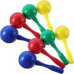 Maraca maracas pour enfants, jouet pour enfants, gourde, musique, plastique, alth, persch, 8 pices
