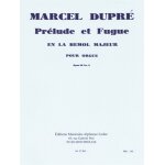 Marcel dupr� : marcel dupre: prelude et fugue in a - flat major - conducteur organ 9790046278334 al27833 ...