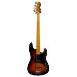 Markbass - mb gv 5 gloxy passive tob sunb - basse 5 cordes manche erable sunburst