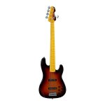 Markbass - mb gv 5 gloxy sunburst - basse active 5 cordes manche erable sunburst Markbass - mb gv 5 gloxy sunburst - basse active 5 cordes manche erable sunburst