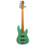 Markbass - mb gv 5 gloxy val surf green - basse active 5 cordes manche erable surf green Markbass - mb gv 5 gloxy val surf green - basse active 5 cordes manche erable surf green