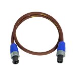 Markbass mb super power cable - c�ble enceinte - speakon - speakon - 1 m�tre - markbass - section 2 x ...