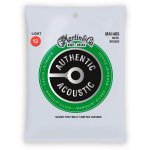 Martin ma140s - jeu de cordes guitare acoustique - authentic silked bronze - light 12 - 54 Martin ma140s - jeu de cordes guitare acoustique - authentic silked bronze - light 12 - 54