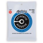 Martin ma140pk3 - 3 jeux de cordes guitare acoustique - authentic sp bronze - light 12 - 54 Martin ma140pk3 - 3 jeux de cordes guitare acoustique - authentic sp bronze - light 12 - 54