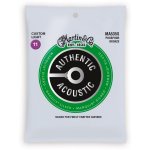 Martin ma535s - jeu de cordes guitare acoustique - authentic silked - custom light 11 - 52 Martin ma535s - jeu de cordes guitare acoustique - authentic silked - custom light 11 - 52