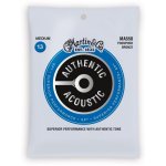 Martin ma550 - jeu de cordes guitare acoustique - authentic sp phosphore bronze - medium 13 - 56 Martin ma550 - jeu de cordes guitare acoustique - authentic sp phosphore bronze - medium 13 - 56