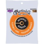 Martin strings ma535fxpk3 flexible core phosphor bronze 3 - pack custom light 11 - 52 jeux de cordes ...