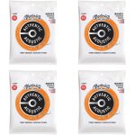 Martin strings ma540fx flexible core phosphor bronze cordes pour guitare acoustique (4 jeux)