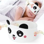 Masque de nuit enfant, 100% occultant masque de sommeil, bandeau bluetooth mignon, doux et confortable ...