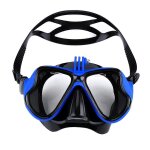 Masque de plong�e professionnel, appareil photo, masque de plong�e, lunettes de natation, tuba, support ...