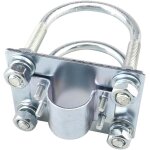 Mt d'antenne extrieur a double boulons en u avec une antenne extrieure fixe sur poteau de fixation ...