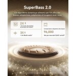 Mc1 pro ecouteurs intra - auriculaires ouverts avec son impressionnant, amplification des basses adaptative, ...
