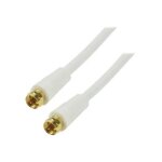 Mcl mc787hq - cble rf - connecteur f mle pour connecteur f mle - 1 m - blind - 90 db
