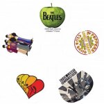 M�diators albums beatles planet waves 1cwh4 - 10b3 - lot de 10 (medium)