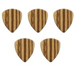 M�diators en bois, m�diators en bois pour guitare electrique, acoustique ou basse, en bois