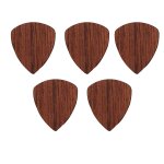 M�diators en bois, m�diators en bois pour guitare electrique, acoustique ou basse, palissandre