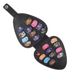 Mdiator de mdiator case bag organizer box inclure 22 mdiators de guitare plectres de guitare pochette ...