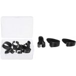 Médiators de guitare thumb picks l m taille noir avec boite pour guitare pack de 6 noir Médiators de guitare thumb picks l m taille noir avec boite pour guitare pack de 6 noir