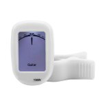 Meideal t30w clip sur accordeur de guitare pour chromatique basse violon ukulélé lcd (blanc) Meideal t30w clip sur accordeur de guitare pour chromatique basse violon ukulélé lcd (blanc)