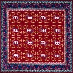 Meinl mdrl - or large drum rug oriental tapis de batterie 2, 00 x 2, 00 m?tres