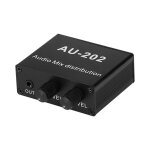 Mlangeur audio stro au - 202, distributeur pour casque, amplificateur de puissance externe, volume ...