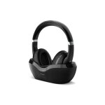 Meliconi 497338 casque sans fil et filaire arceau tv bluetooth socle de chargement noir