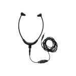 Meliconi hp150 - ecouteurs - sous le menton - filaire - jack 3, 5mm
