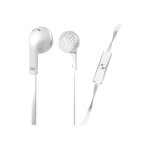 Meliconi mysound speak flat - ecouteurs avec micro - embout auriculaire - filaire - jack 3, 5mm - blanc ...