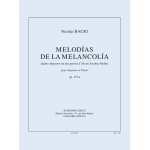 Nicolas bacri : melodies of melancholy, for soprano and piano - recueil soprano and piano 9790046306419 ...